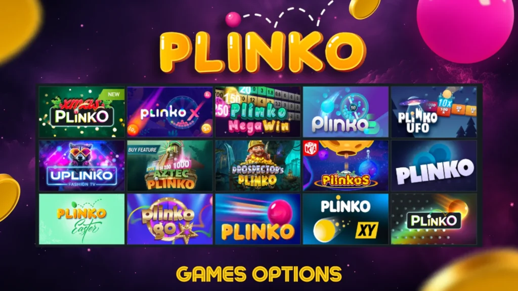 Popular plinko game variants in Ireland.